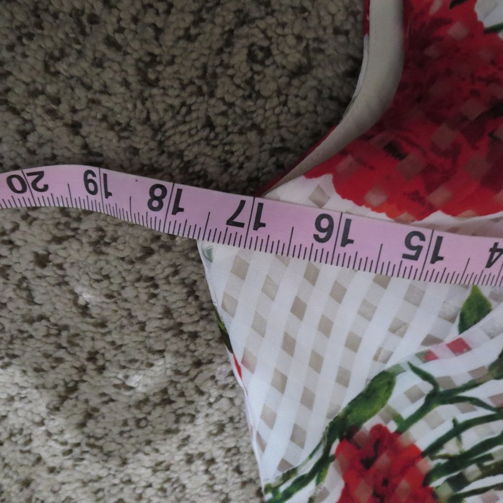Betsey Johnson Carnation checked print dress - Picture 8 of 8